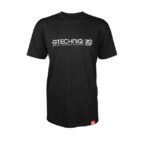 Black 20th Anniversary T-Shirt (Horizontal Logo)