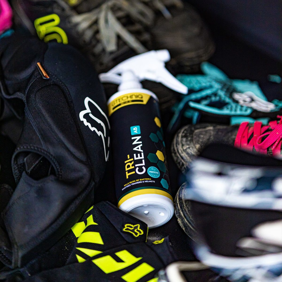 How to clean Bike accessories, clothing and Turbo trainers