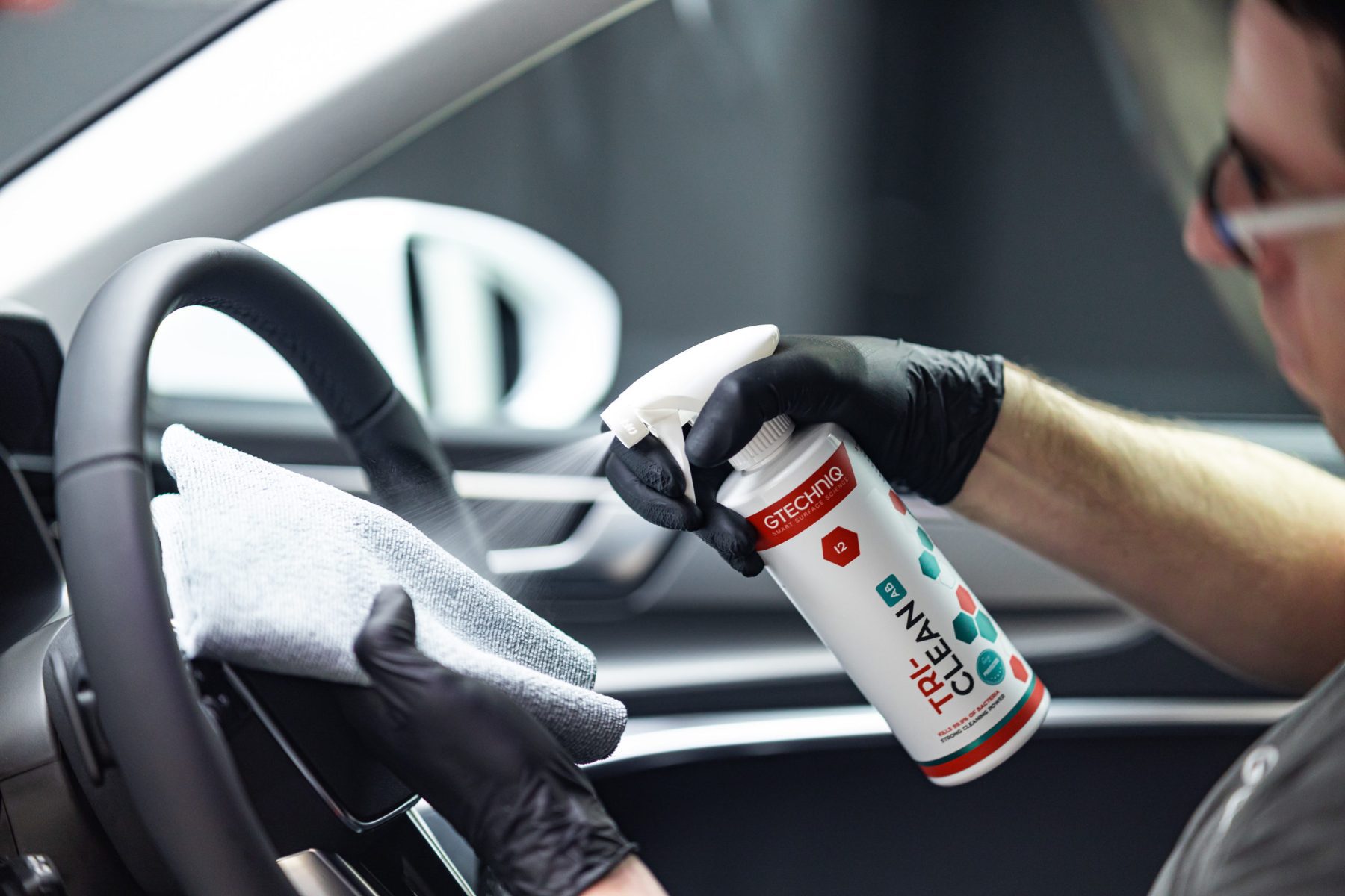 Pick up your car interior cleaning routine with the Gtechniq Tri-Clean